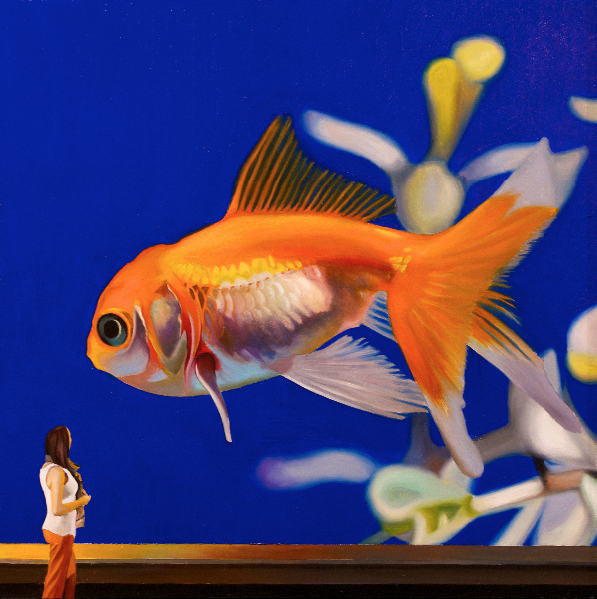 Remember Me by Robert Lange 10x10" Oil on Panel