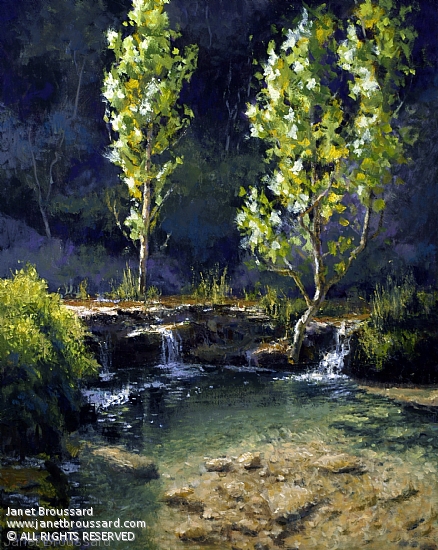Secret Place by Janet Broussard 28x22"