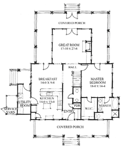 Oak Spring (C0023) by Allison Ramsey Architect
