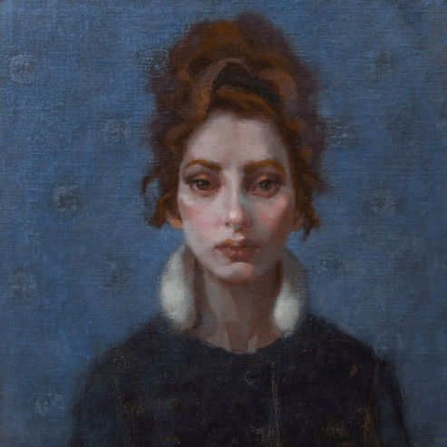 Coming Out of the Woods by Sandra Flood 10x10 Oil - Sold