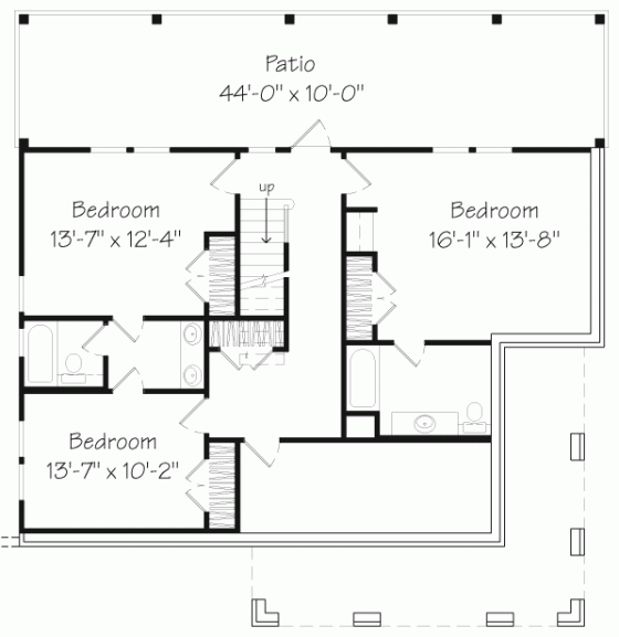 Optional Terrace Level Walkout Basement