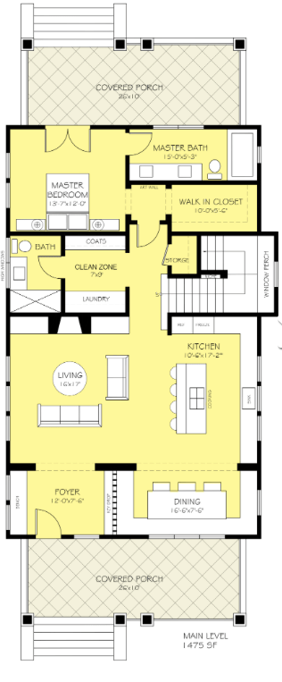 Plan 888-10 by Houseplans.com - Architect Nicholas Lee