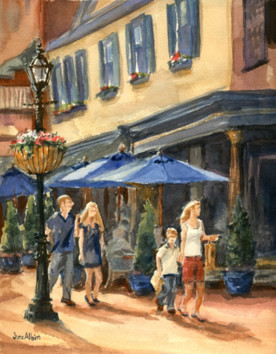 Town Square by Jane Albin