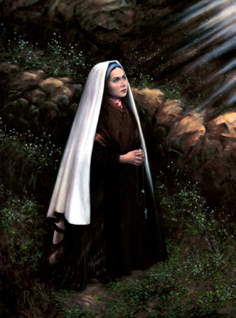 St. Bernadette by Jerome Rochon