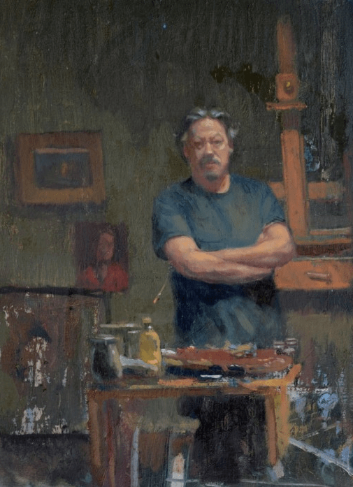 Self Portrait by Frank Bruckmann