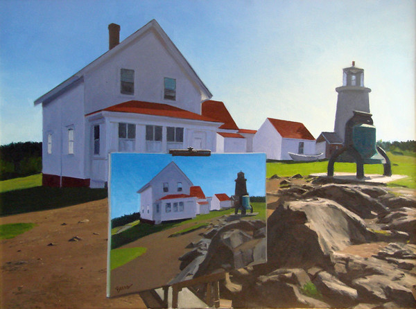 Painting by Kevin Beers 30x40