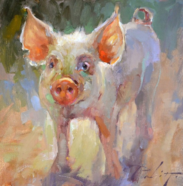 Field Trip by Kyle Paliotto 12x12" Oil