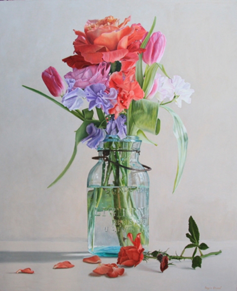 Lipstick Rose II by Peggie Blizard