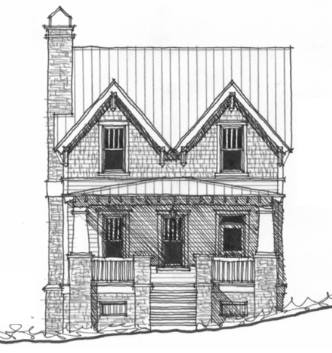 The Bartlett (NC0004) plan by Allison Ramsey Architects