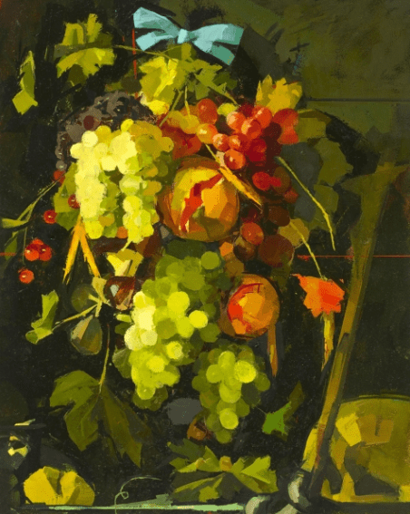 After de Heem 10x8" Oil on Panel