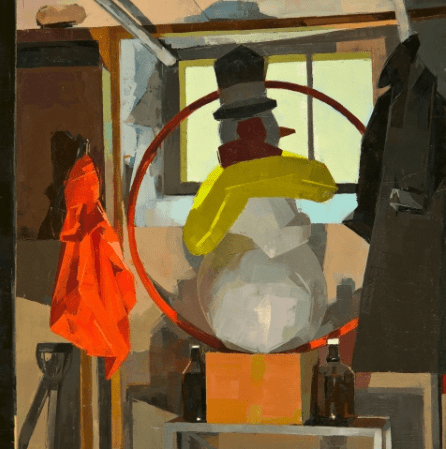 Frosty by Catherine Kehoe 12x12" Oil on Panel