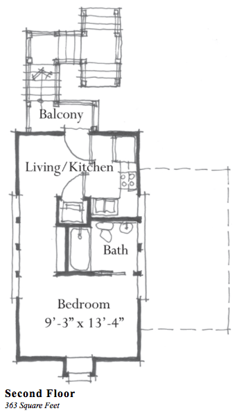 Garage/Guest G0063 by Allison Ramsey Architect