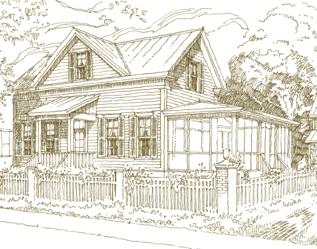 222 Greensboro Place by Our Town Plans