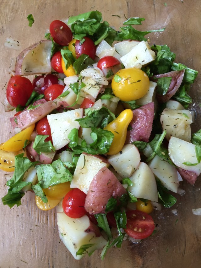 Monhegan Potato Salad - ArtFoodHome.com