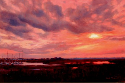 Leslie Pratt Thomas | Sunset at Tolers