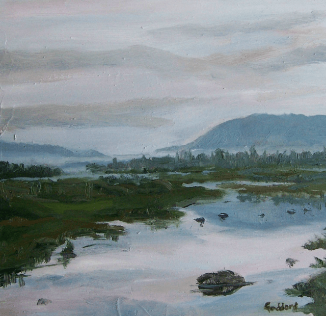 Shari Goddard Waiting for Dusk | ArtFoodHome.com