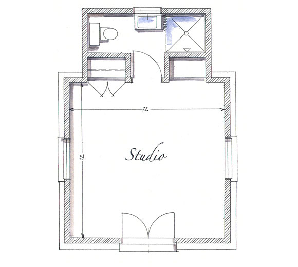 A Garden Cottage (plan 200) by John Tee