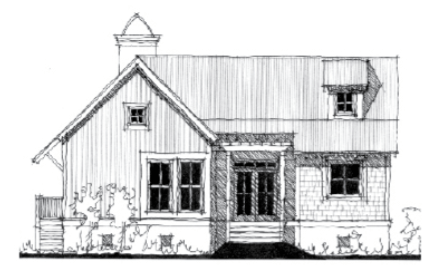 Noah's Cottage (C0613) by Allison Ramsey Architect