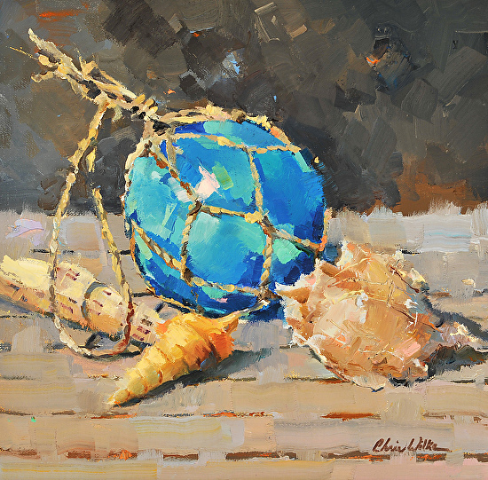 Blue Buoy by Chris Wilke 