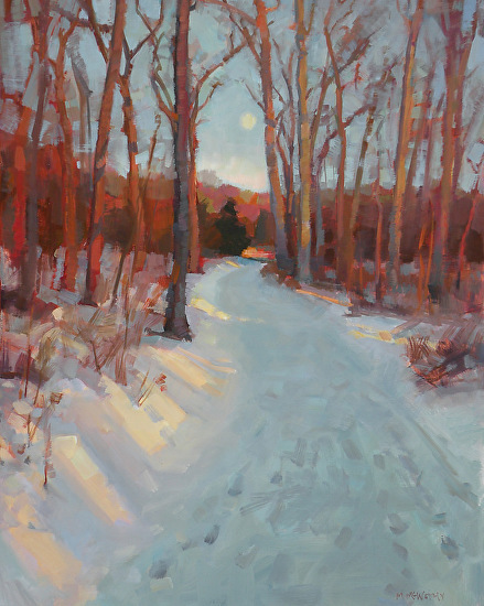 Winter Sunrise by Margaret McWethy