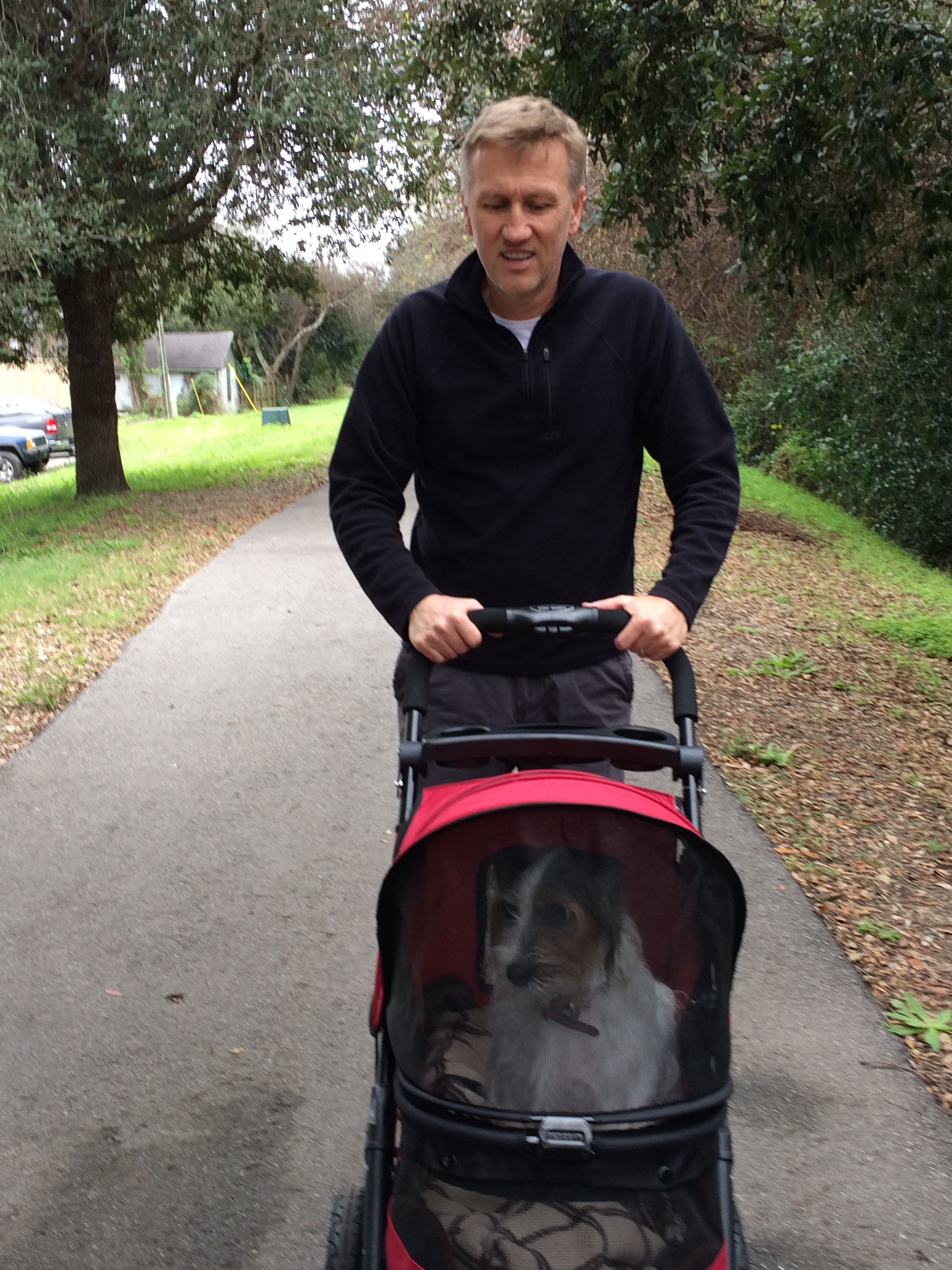 On the trail again...