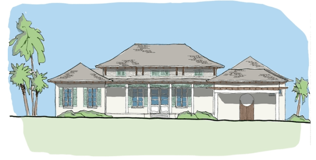 Winward Villa by Flatfish Island Designs