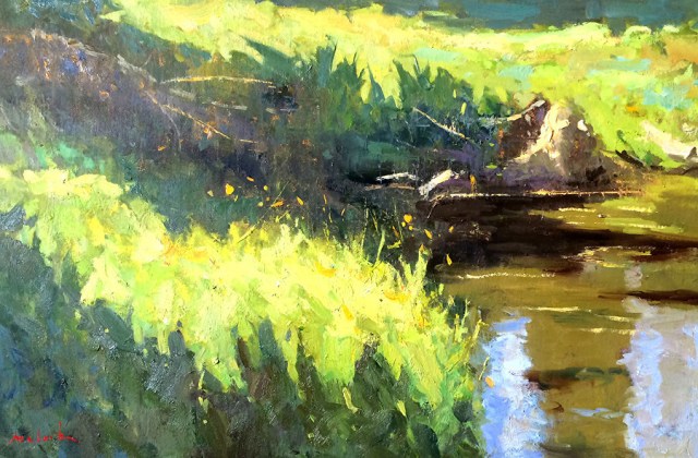 Along the Lake by Michael Clark