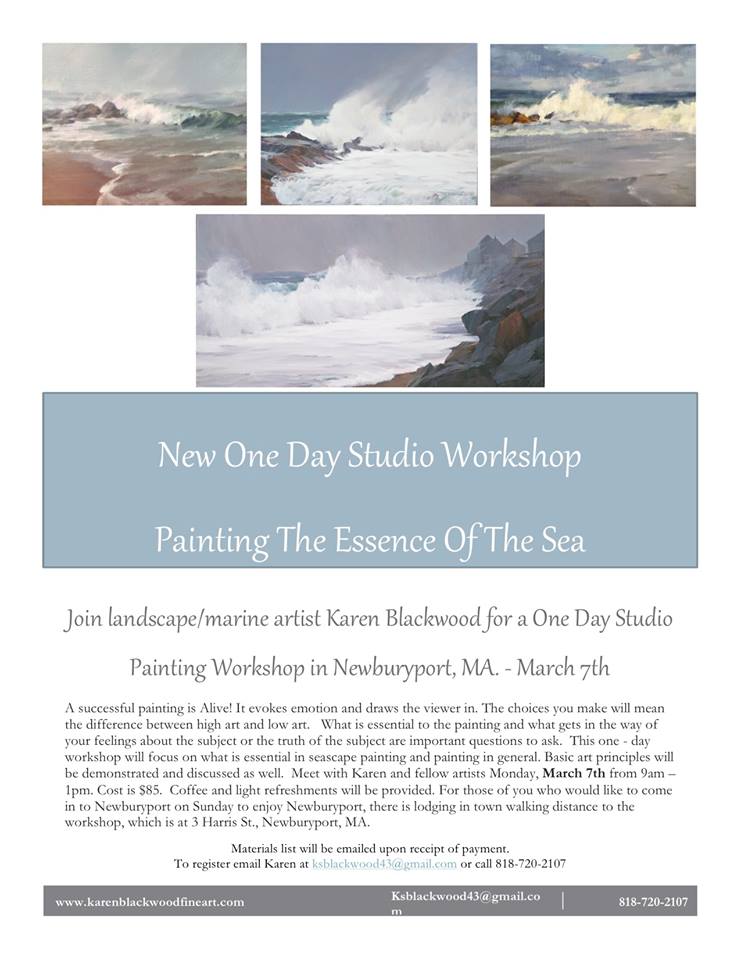 Karen Blackwood Workshop