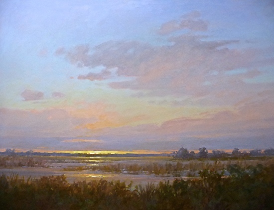 Gratitude by Sara Linda Poly 36x48 Oil