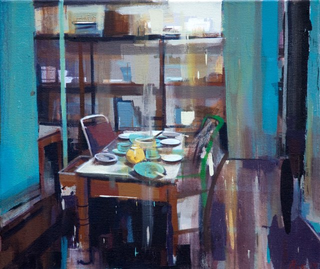 Pantry by Jeff Bye 17x20 Acrylic