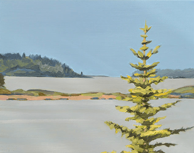 The Light Before the Rain by Lindsay Hopkins-Weld 11x14 Oil