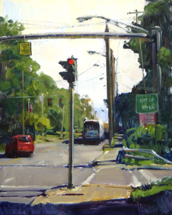 City of Utica by Chad Smith 20x16 Oil