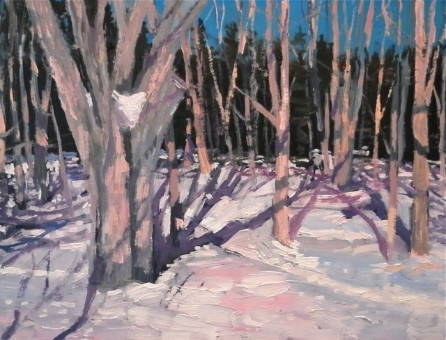 Studio View by Cooper Dragonette 8x10 Oil SOLD