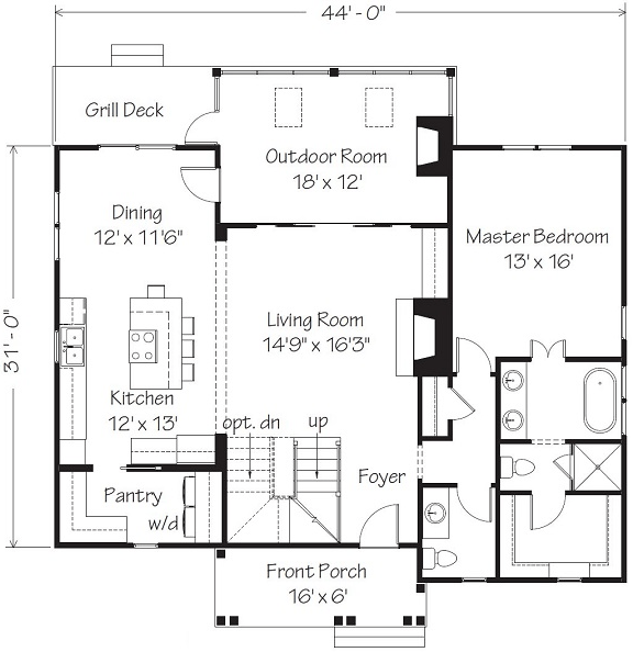 May Isle Cottage by John Tee