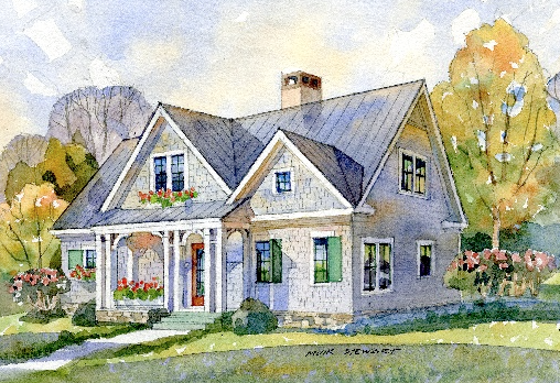 May Isle Cottage by John Tee