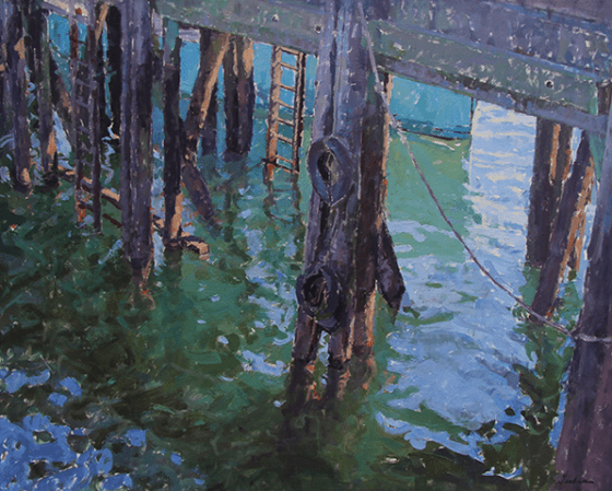 Peaceful Harmony by Frank Gardner 24x30 Oil