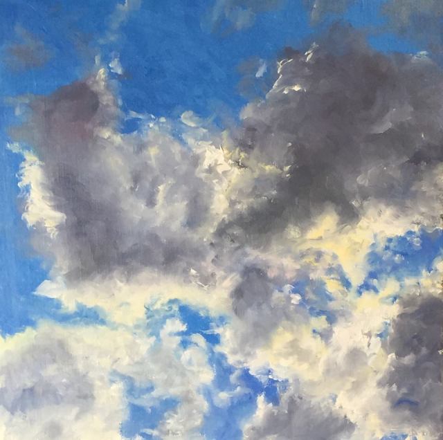 Silver Lining by Amy Williams 12x12 Oil