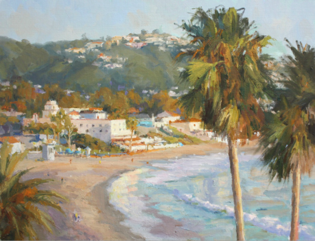 Above Laguna by David Damm 14x18 Oil