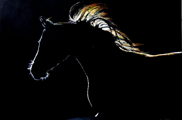 Painting by Marie Channer