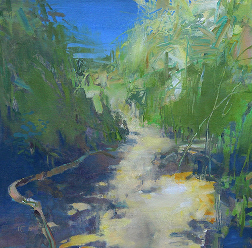 Path to the Sea by Randall Tipton 24x24 Oil