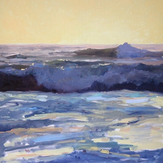 Sunlit Break by Randall Cogburn 24x24" Oil [Sold]