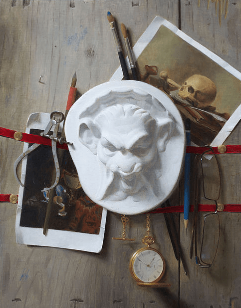 troupe-loeil-with-grotesque-by-justin-wood-14x11