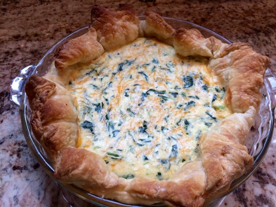 Quiche with Puff Pastry