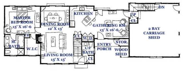 The Wellfleet Cape by Classic Colonial Homes