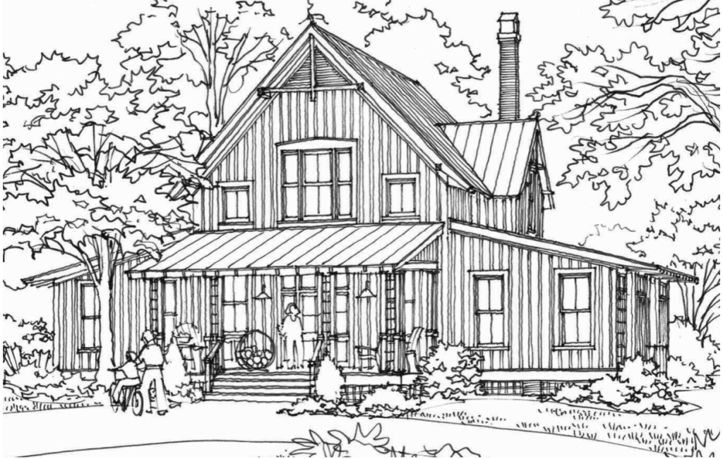 28 White Plains House Plan (SL1799) by Our Town Plans!