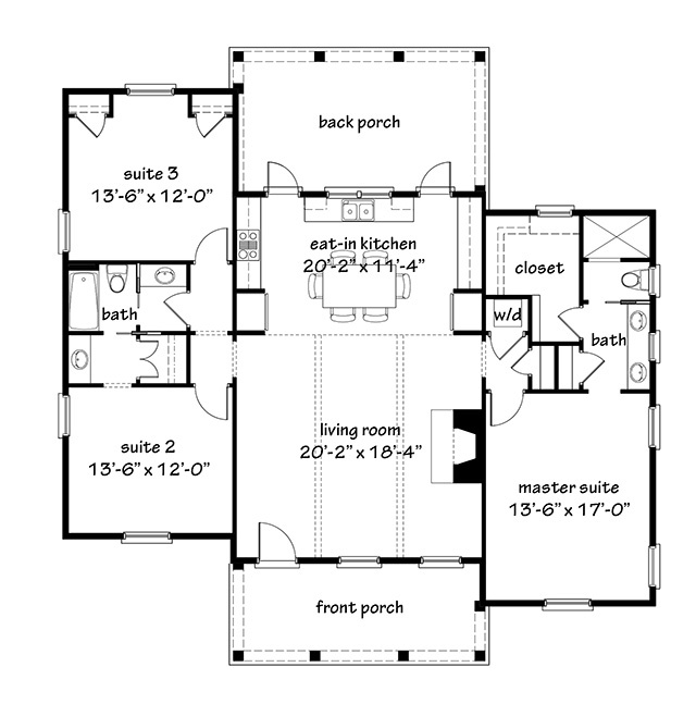 interior floor plan, layout, house plan, master down
