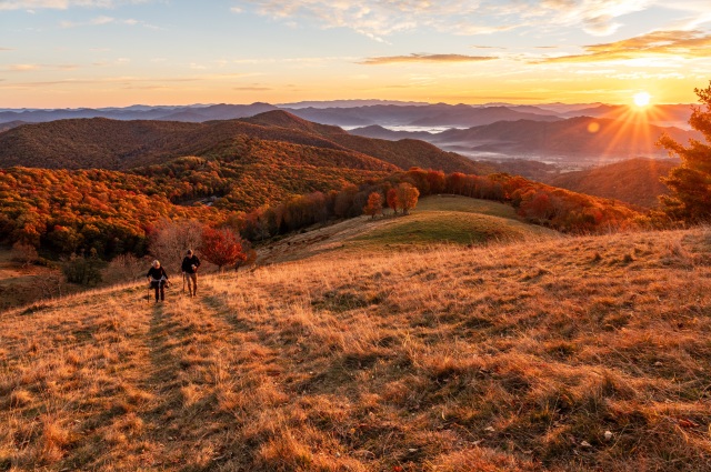 Hemp Hill Bald, sunrise hike